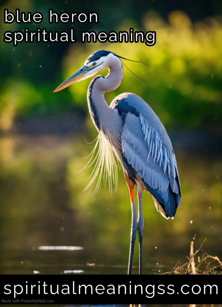 blue heron spiritual meaning