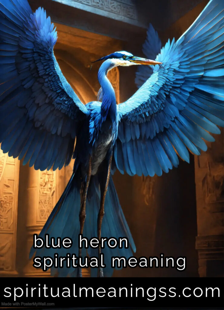 blue heron spiritual meaning