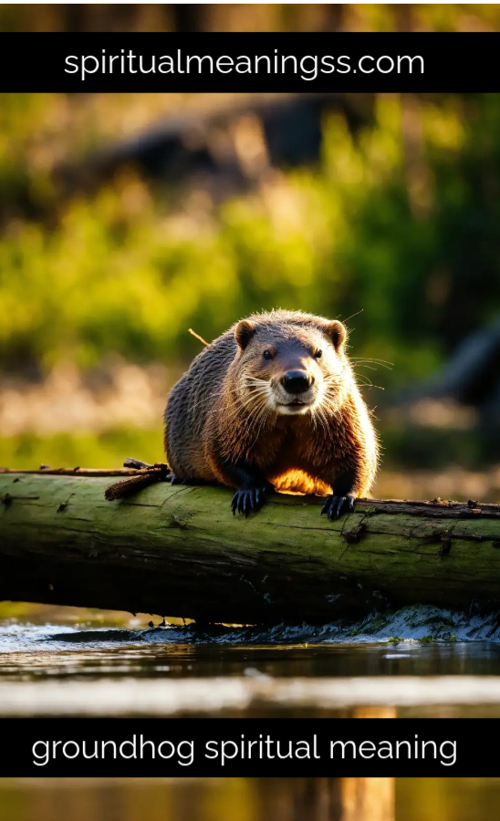 groundhog spiritual meaning