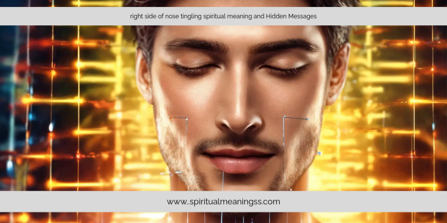 right side of nose tingling spiritual meaning and Hidden Messages