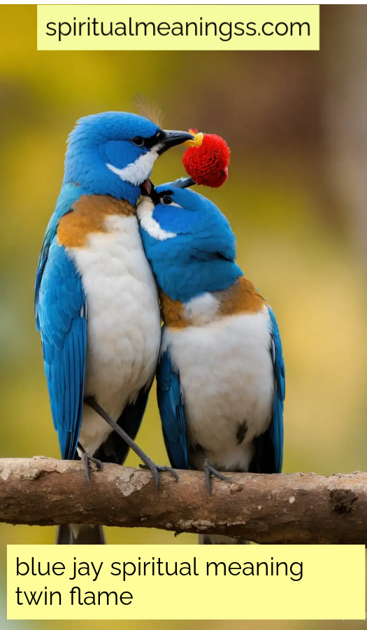 blue jay spiritual meaning twin flame