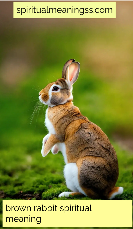 brown rabbit spiritual meaning​