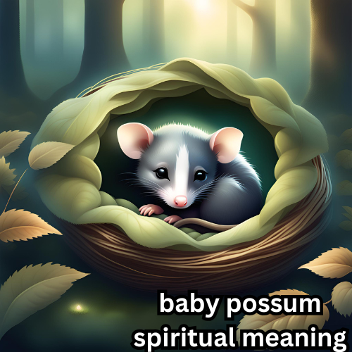 baby possum spiritual meaning