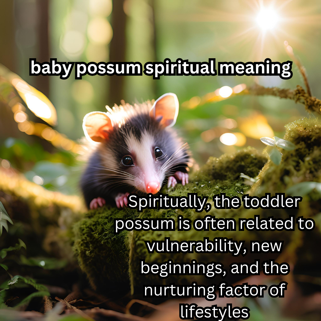 baby possum spiritual meaning