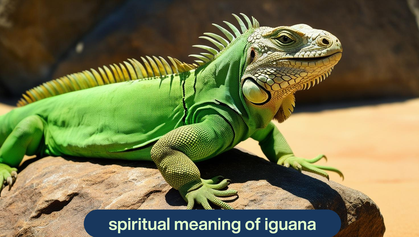 spiritual meaning of iguana