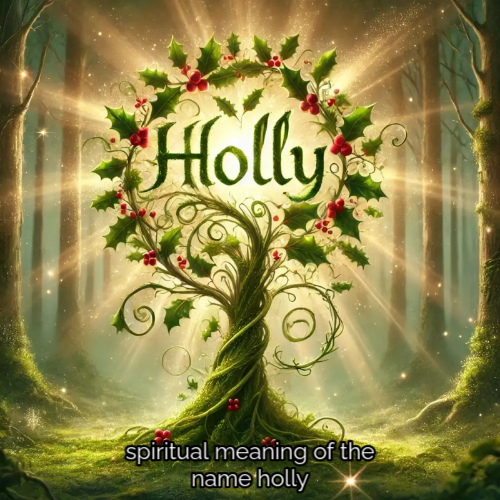 spiritual meaning of the name holly