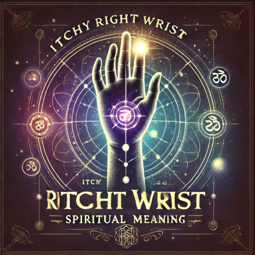 itchy right wrist spiritual meaning