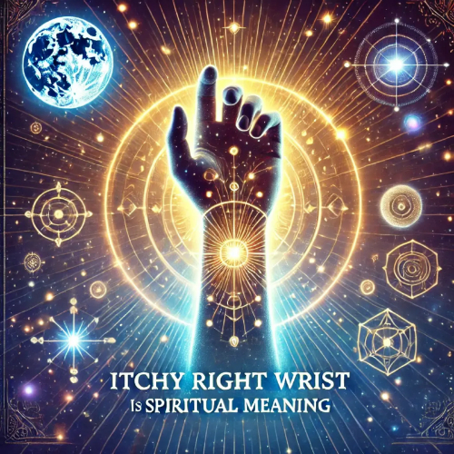 itchy right wrist spiritual meaning