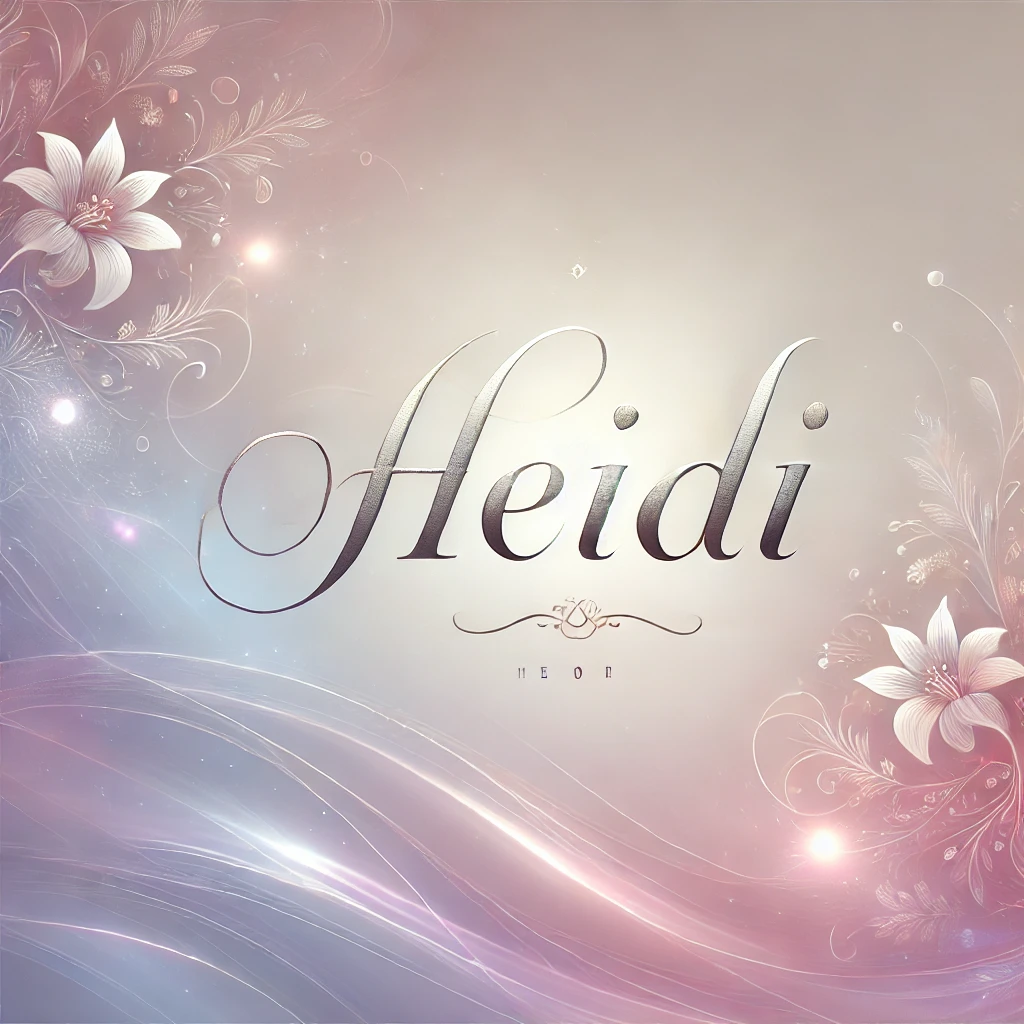 spiritual meaning of the name heidi