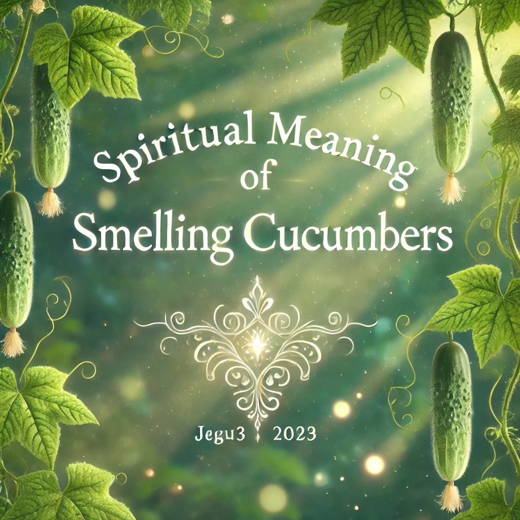 spiritual meaning of smelling cucumbers