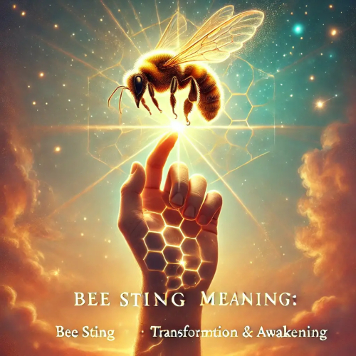 bee sting meaning spiritual