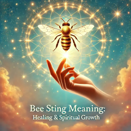 bee sting meaning spiritual